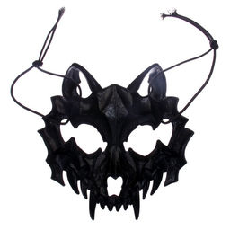 Карнавальная маска Череп собаки, цвет чёрный - Simaland фото 2