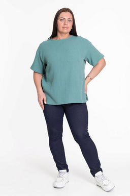 Футболка М324037а Шалфей темный