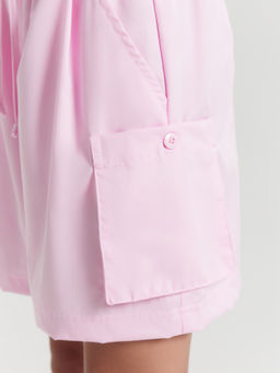 Шорты для девочек розовые - Mark formelle фото 6