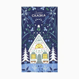 Набор полотенец Доляна Счастливого нового года 28х46 см - 6 шт, 100% хл, рогожка 164 г/м2  фото 7