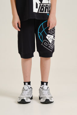 Брюки трикотажные 3/4 Черный Basketball Knit 3/4 Pants