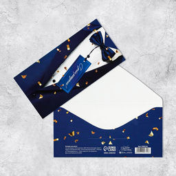 Цена за 10 шт. Конверт для денег С днем рождения, мужской, 16,5 8 см