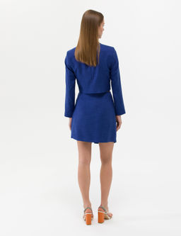 Юбка Pierre Cardin A-силуэта индиго