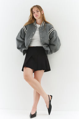 Chaqueta de b?isbol en polar - H&m фото 2