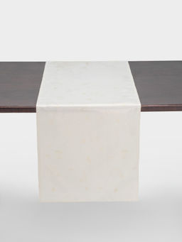 Дорожка настольная, 40х160 см, жаккард, полиэстер, молочная, Золотистые дома, Townlet