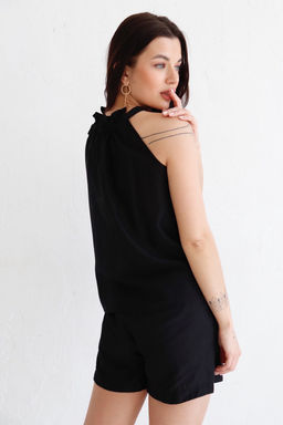 12587 Костюм из топа и шорт чёрный - Martichelli фото 8