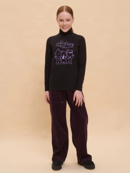 PELICAN, джемпер для девочек, Черный  фото 4