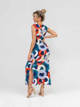 Сарафан женский, цвет синий