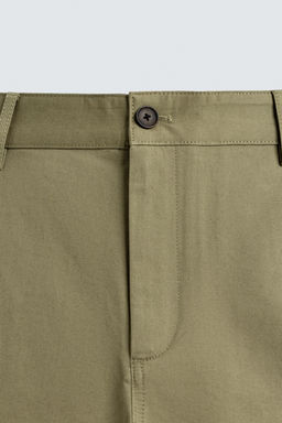PANTAL?N CHINO STRAIGHT FIT / Verdoso - Zara фото 9