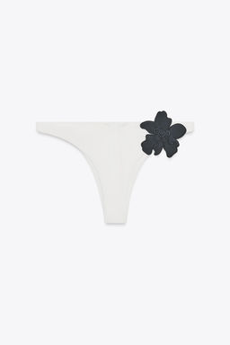 FLORAL BIKINI BOTTOMS - Zara фото 9