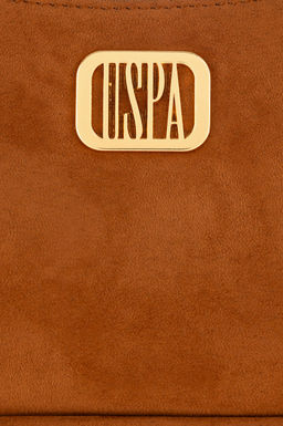 Женская светло-коричневая замшевая сумочка Неожиданная скидка в корзине - U.s. polo assn фото 7