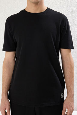 TRENDYOL MAN Mavi Regular Fit Waffle Sortlu Pijama Tak?m? TMNSS23PT00032 - Trendyolmilla фото 62