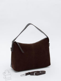 Сумка женская кожаная 1078M coffee Polina&Eiterou