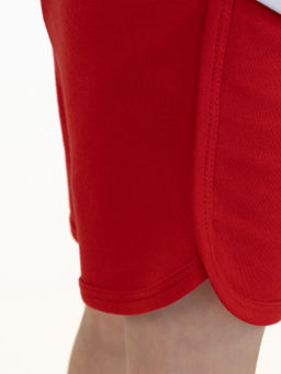 Костюм детский белый/красный/вишенки 7059п (86, 52)