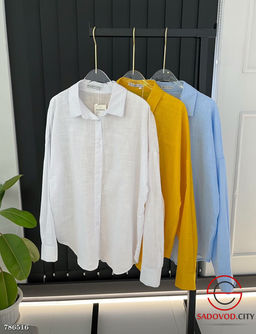 Женская однотонная блузка - Bruno фото 5