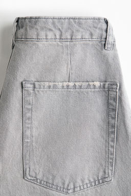 Barrel Leg Regular Waist Jeans - H&m фото 6