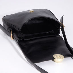 Сумка-мессенджер на магните, цвет чёрный - Simaland фото 6