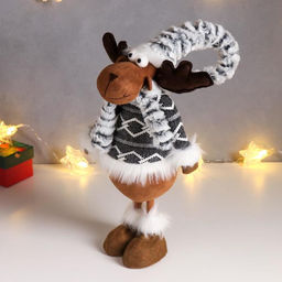 Кукла интерьерная текстильная Лосик в кофточке, 54 см