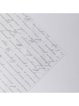 Цена за 20 шт. Бумага упаковочная тишью Стихи, 50 х 70 см