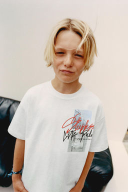 GRAFFITI PRINT T-SHIRT - Zara фото 6