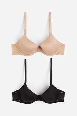 H&M нижнее белье 2li Dolgulu ve Balenli Sutyen  фото 4