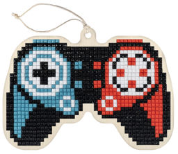 Кристальная (алмазная) мозаика ФРЕЯ ALVP-025 подвеска Джойстик 10.5 х 8 см