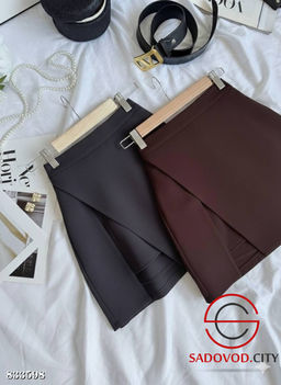 Юбка шорты женские на молнии