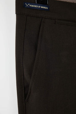 Kahverengi Erkek Dokuma Kumas Pantolon TMNAW26PL00030