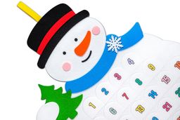 Коврик Адвент-календарь Снеговик - Smiledecor фото 3