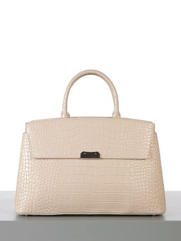 LACCOMA сумка НИ8099-бежевый натуральная кожа хлопок