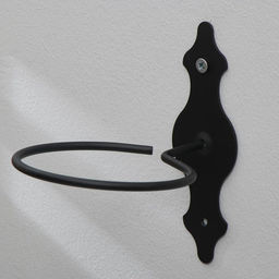 Поддержка для кашпо, d=13 см, чёрная