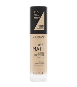 CATRICE Тональная основа All Matt Shine Control Make Up, 020 N Neutral Nude Beige 30 мл