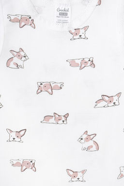 К 1077/маленькие бульдоги на сахаре, майка - Crockid фото 2