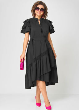 Платье EVA GRANT 7297 черный