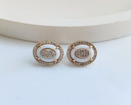 Серьги с керамикой