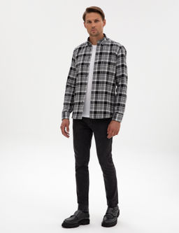 Siyah Regular Fit Uzun Kollu G_mlek - Pierre cardin фото 4
