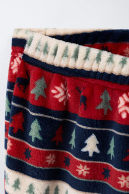 AGES 6-14 / SOFT TEXTURE TREE PRINT PYJAMAS - Zara фото 8