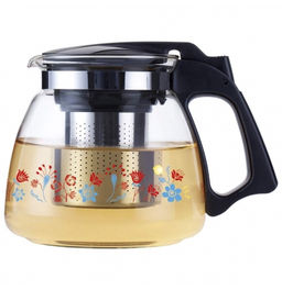 Чайник заварочный 900 мл из термост. стекла, п/у, арт. Z-4239