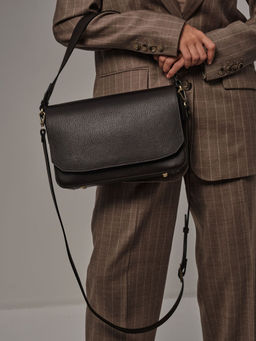 Сумка на плечо Deboro 30512 темно-коричневый