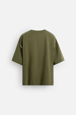 CONTRAST T-SHIRT - Zara фото 8