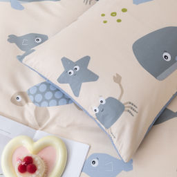 Комплект постельного белья на резинке Сатин Люкс KIDS 100% хлопок CDKR050 120*200*25/1.5 спальный/50-70 1 шт - Ситрейд фото 7