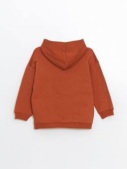 Kap??onlu Erkek ?ocuk Kal?n Sweatshirt