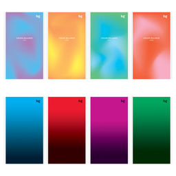 Блокнот А6 24л. на скрепке "Моноколор. Градиент" ("BG", Б6ск24 64024)