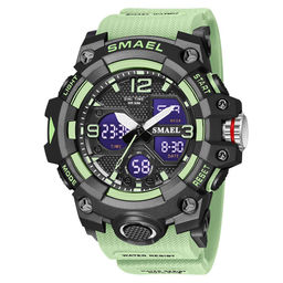 Часы наручные Smael электронные SM8008light-green