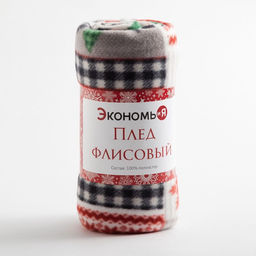 Плед флисовый новогодний «Экономь и Я. Рождество», 150×180 см