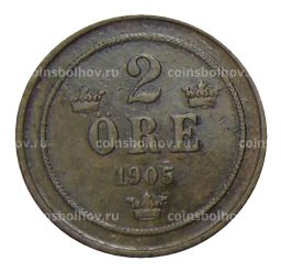2 эре 1905 года Швеция