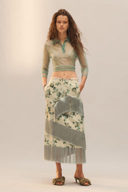 SANDALIA TAC?N MAXI LAZO LIMITED EDITION / Marr?n Arena