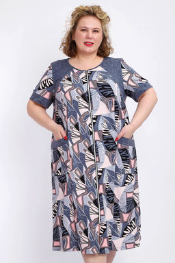 Халат 004 домашний на молнии