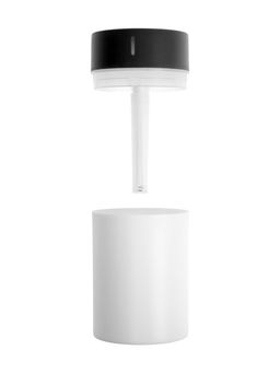 Увлажнитель воздуха Luazon HM-1, ультразвуковой, 260 мл, с подсветкой, 2 Вт, портативный, серый