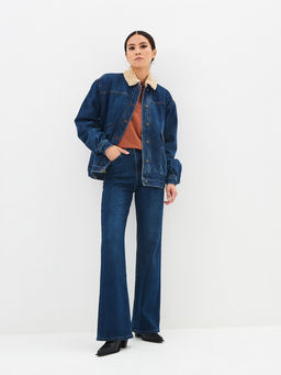 Женские Джинсы Утепленные WIDE LEG - Mossmore фото 21